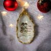 Nollaig Shona Duit - Irish Gilded Oyster Ornament or Trinket dish