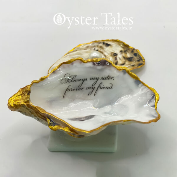 Always my... Mother, Sister, Daughter..  Oyster Ring/Trinket Dish