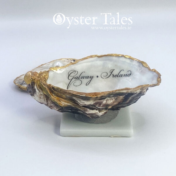 Galway Ireland oyster trinket dish