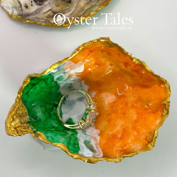 Irish Flag ring/trinket dish