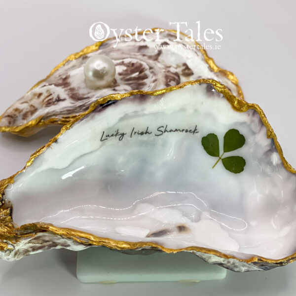 Lucky Irish Shamrock Ring/trinket dish