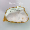 Irish Oysters - I love you to the moon and back - ring/trinket dish