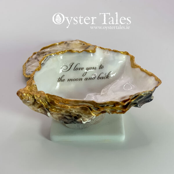 Irish oyster shell art