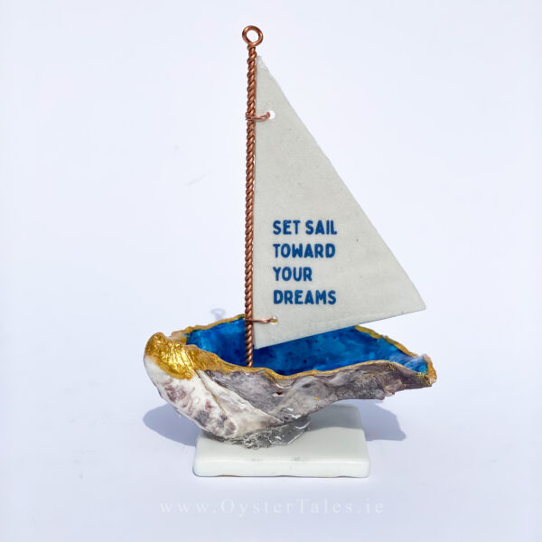 Set sail toward your dream - oyster sailing boat